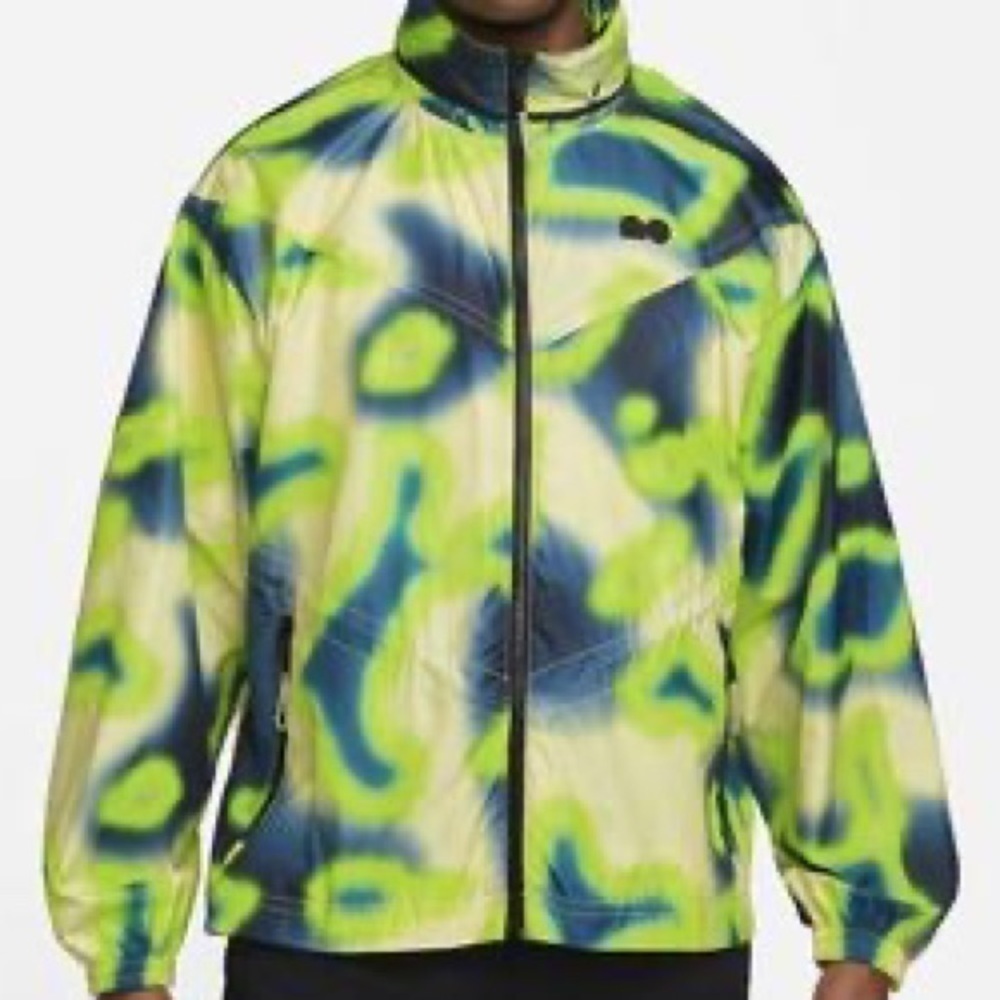 NIKE Mens Naomi Osaka Jacket - Citron Tint/Black
